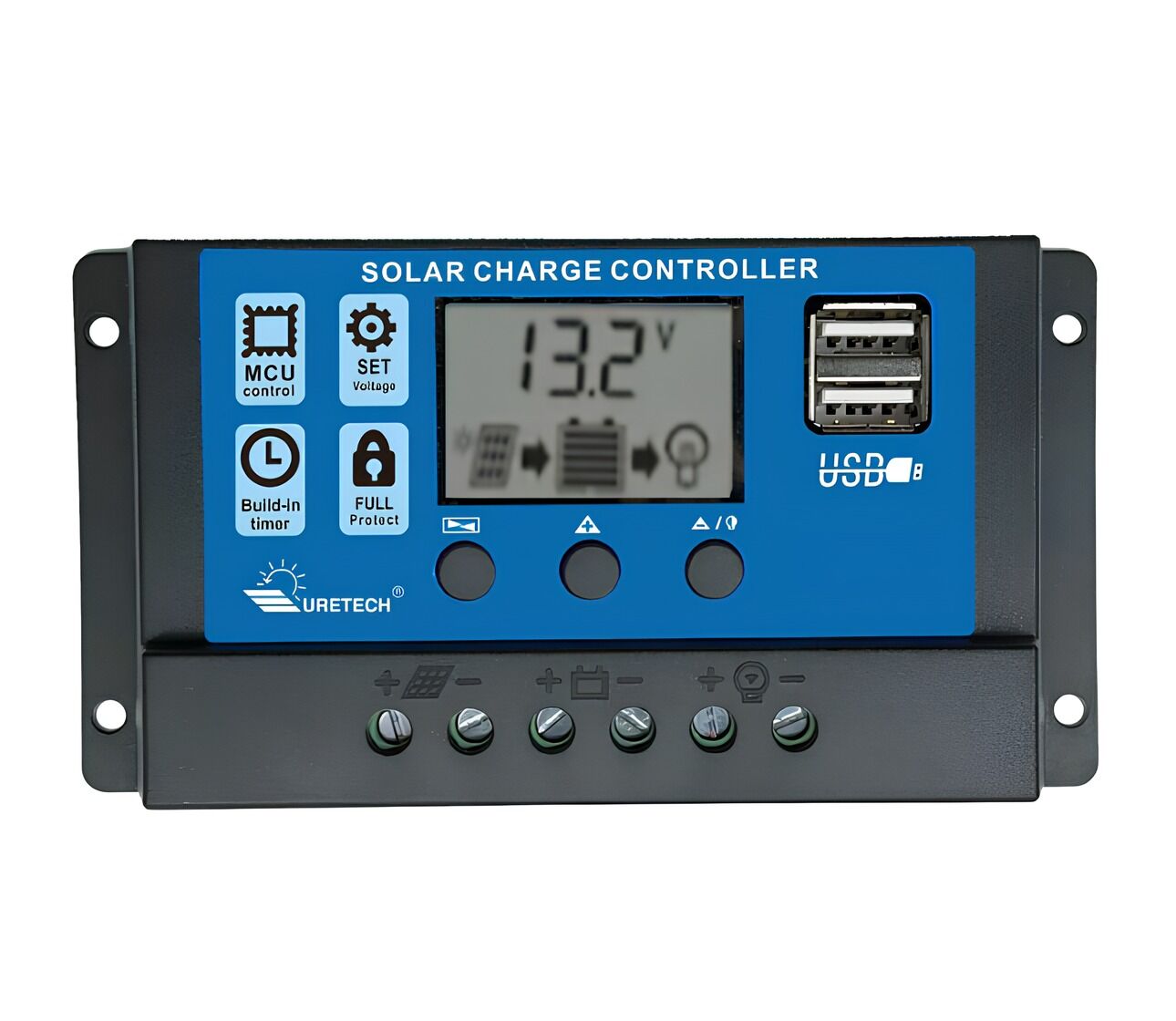 20 Amper PWM Şarj Kontrol Cihazı 12/24V