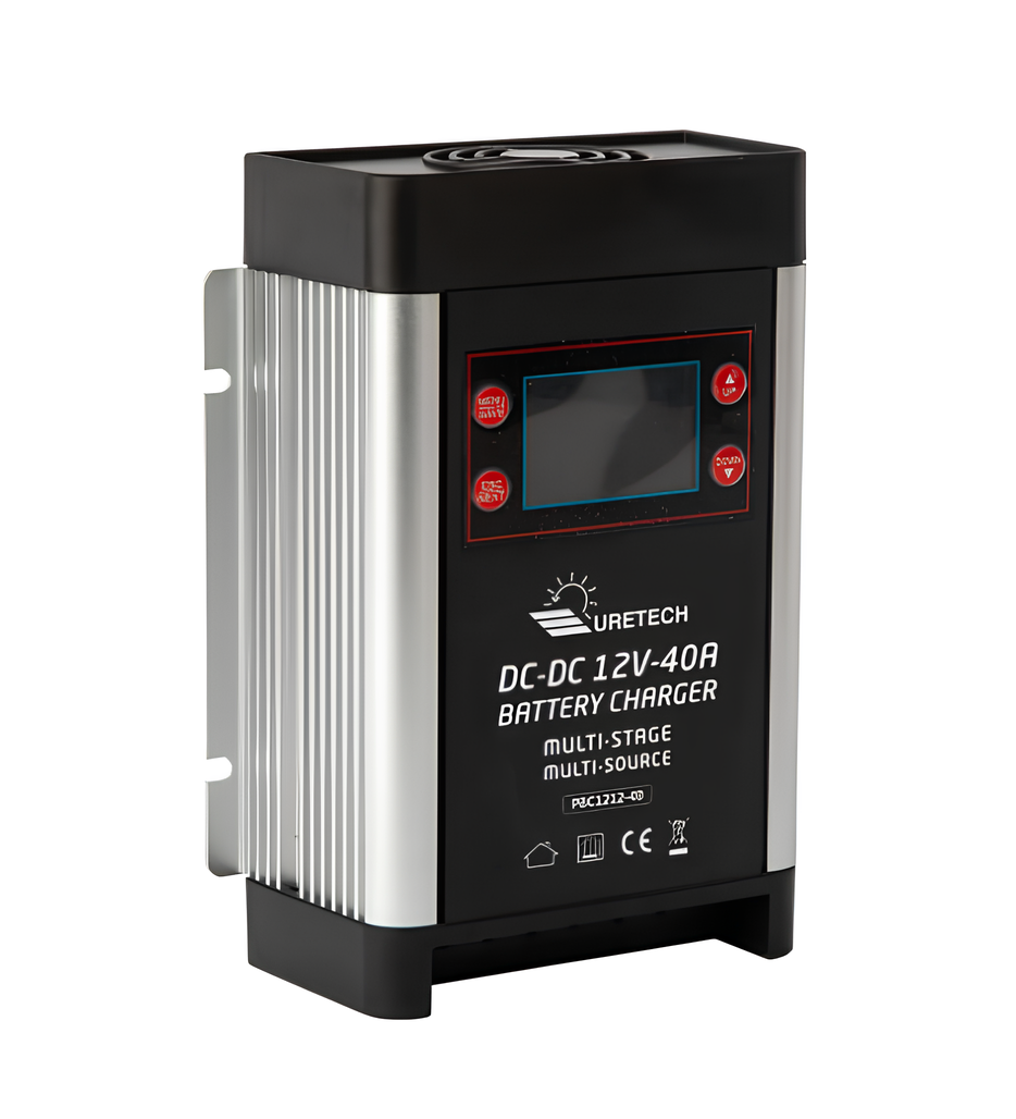 DC-DC Akü Şarj Cihazı Araç Aküsünden Yaşam Aküsü Şarj Cihazı 12V 40A Amper