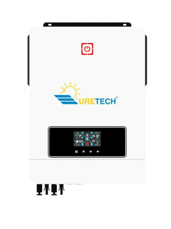 10.2KVA 10200 Watt Tam Sinüs Akıllı 160A (H.V. 120-450Vdc) MPPT İnverter 48Vdc-230Vac 10.2kW