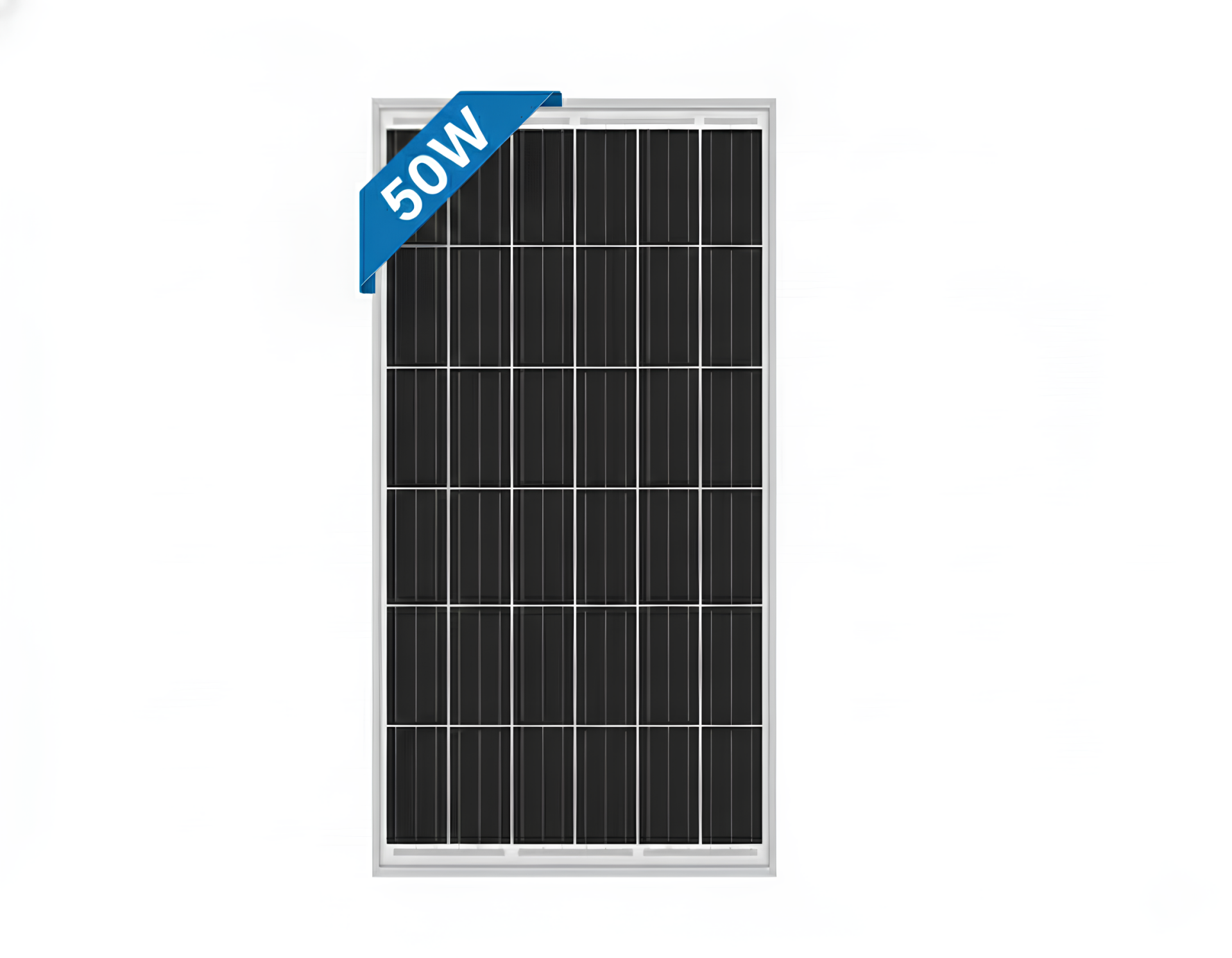 50 Watt Monokristal Güneş Paneli