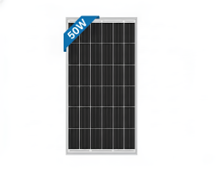 50 Watt Monokristal Güneş Paneli