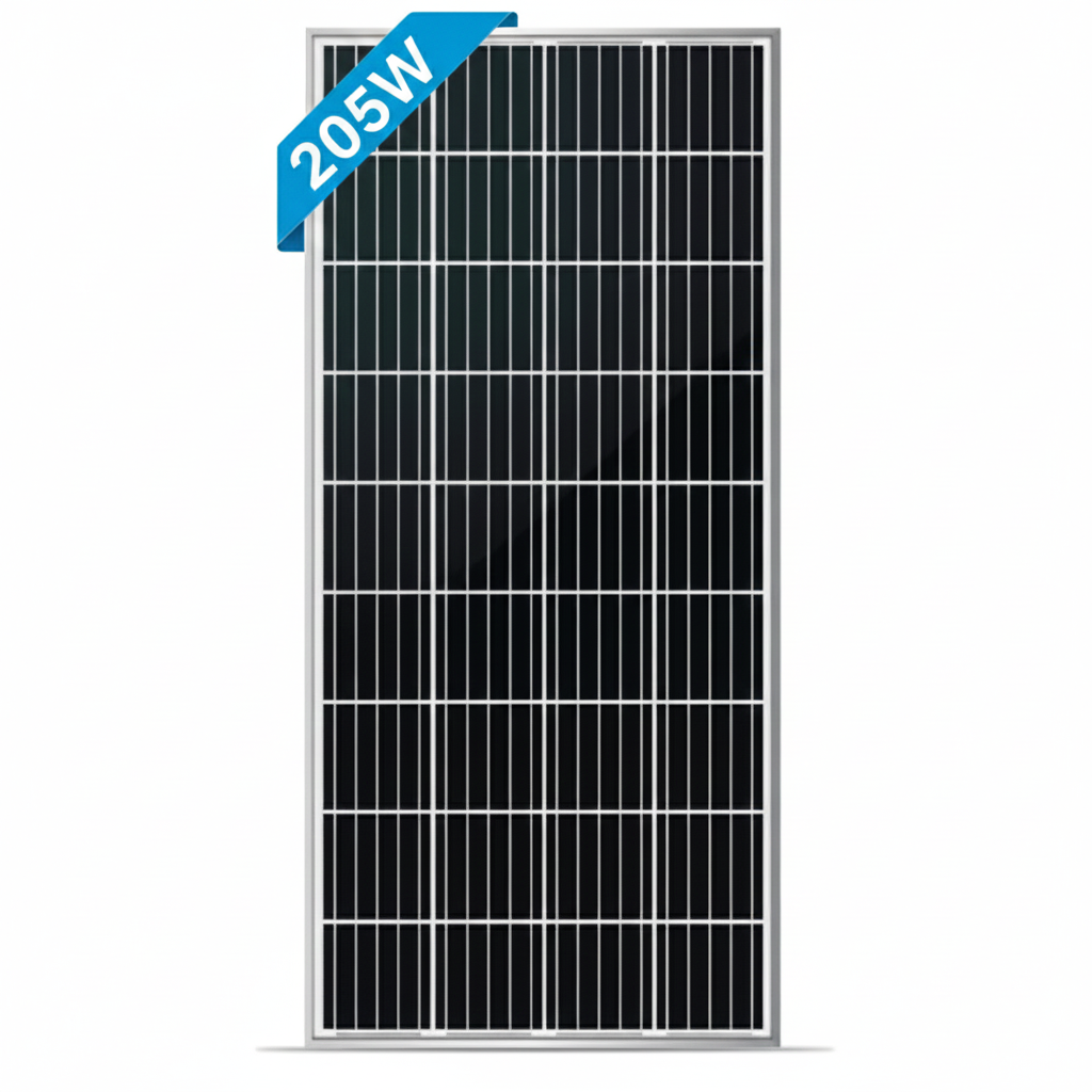 205 Watt Monokristal Güneş Paneli
