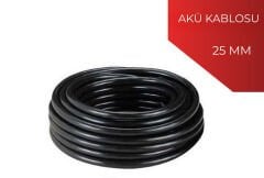 25mm2 Akü Bağlantı Kablosu (SİYAH)